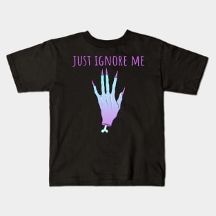 Just Ignore Me Kids T-Shirt